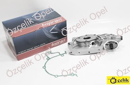 OPEL ASTRA F / VECTRA A / OMEGA B / FRONTERA A YAĞ POMPASI 20 MOTOR YUVARLAK TİP - TOPRAN MARKA 646042 - 90541506 - 90442362