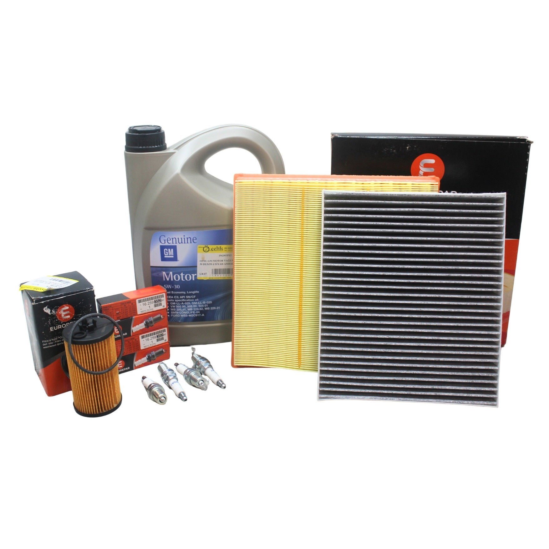 Chevrolet Cruze 1.6 Benzinli Bakim Seti - Eurorepar