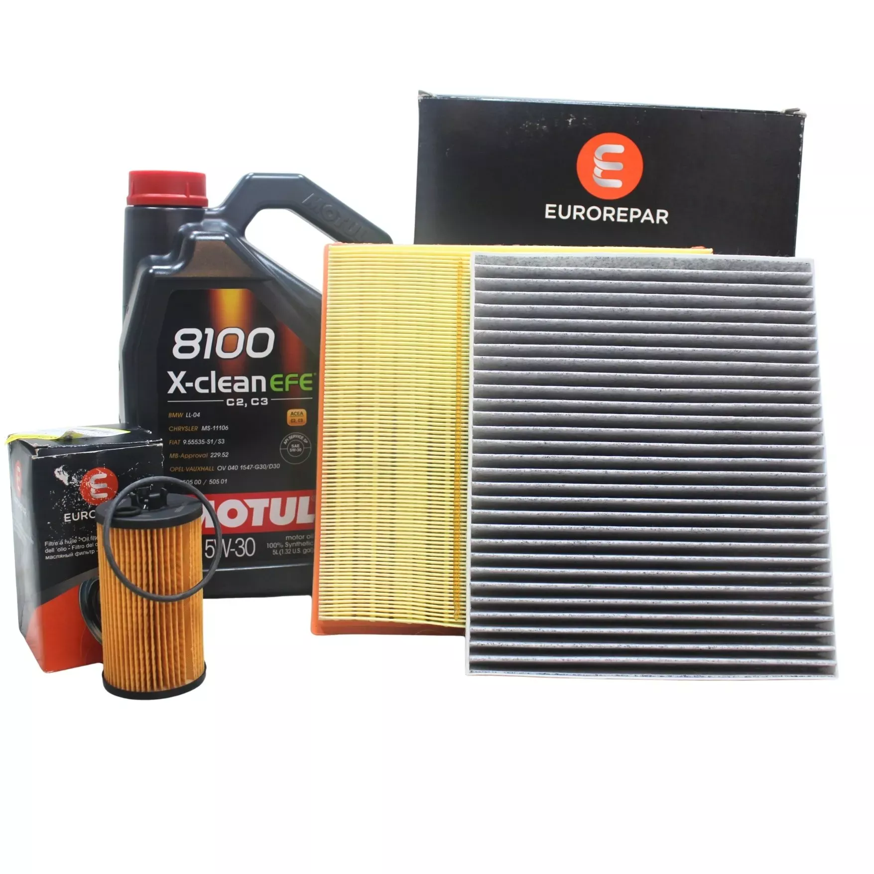 Chevrolet Cruze 1.6 Benzinli Bakım Seti - Eurorepar