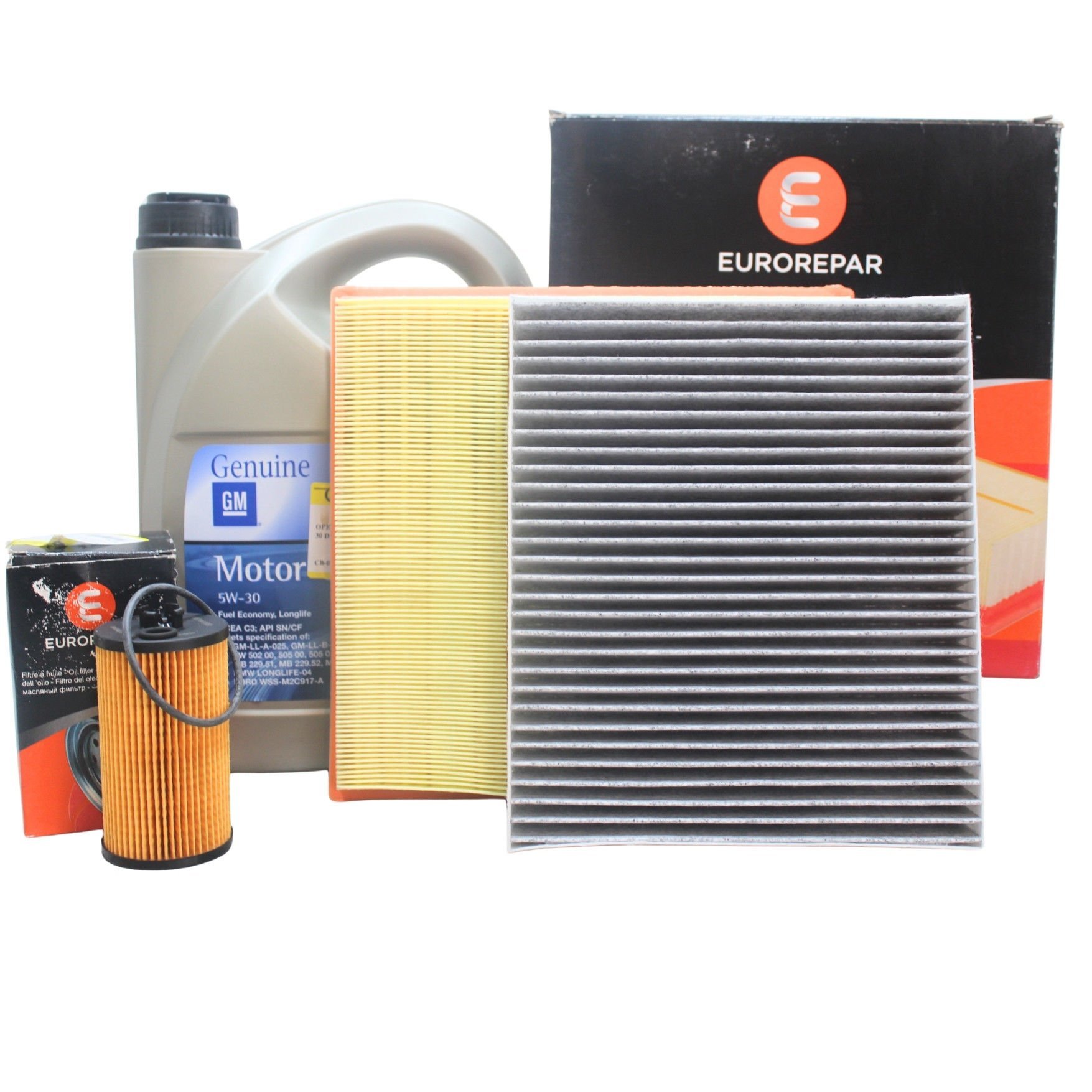 Chevrolet Cruze 1.6 Benzinli Bakım Seti - Eurorepar