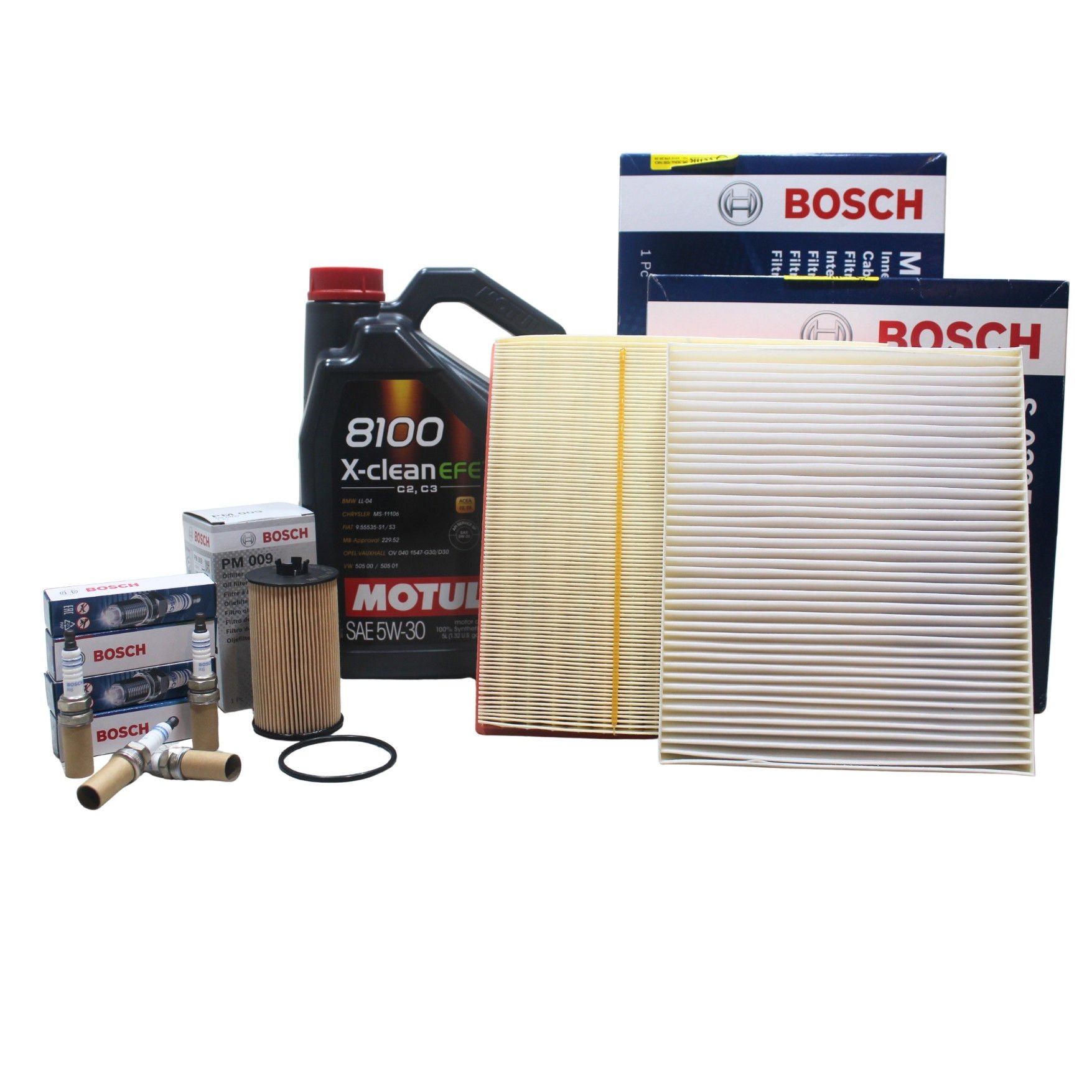 Chevrolet Cruze 1.6 Benzinli Bakım Seti - Bosch