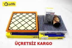 OPEL ASTRA J BAKIM SETİ A16XER ( HAVA ,POLEN,YAĞ FİLİTRESİ )