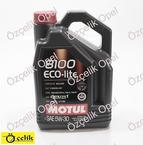 MOTUL 8100 X-CLEAN EFE 5W30 5 LT DEXOS 2 - MOTUL MARKA