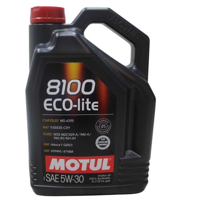 Motul 8100 Eco-Lite 5W30 5 Lt Dexos -1 - Motul Marka