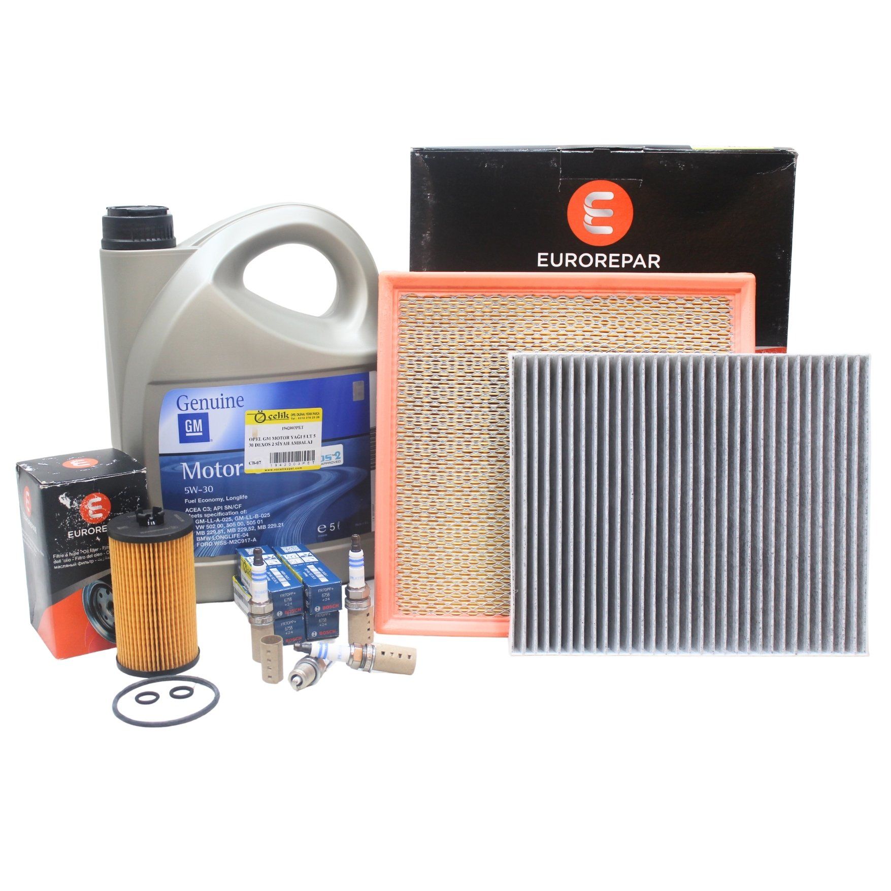 Chevrolet Cruze 1.4 Turbo Bakim Seti - Eurorepar