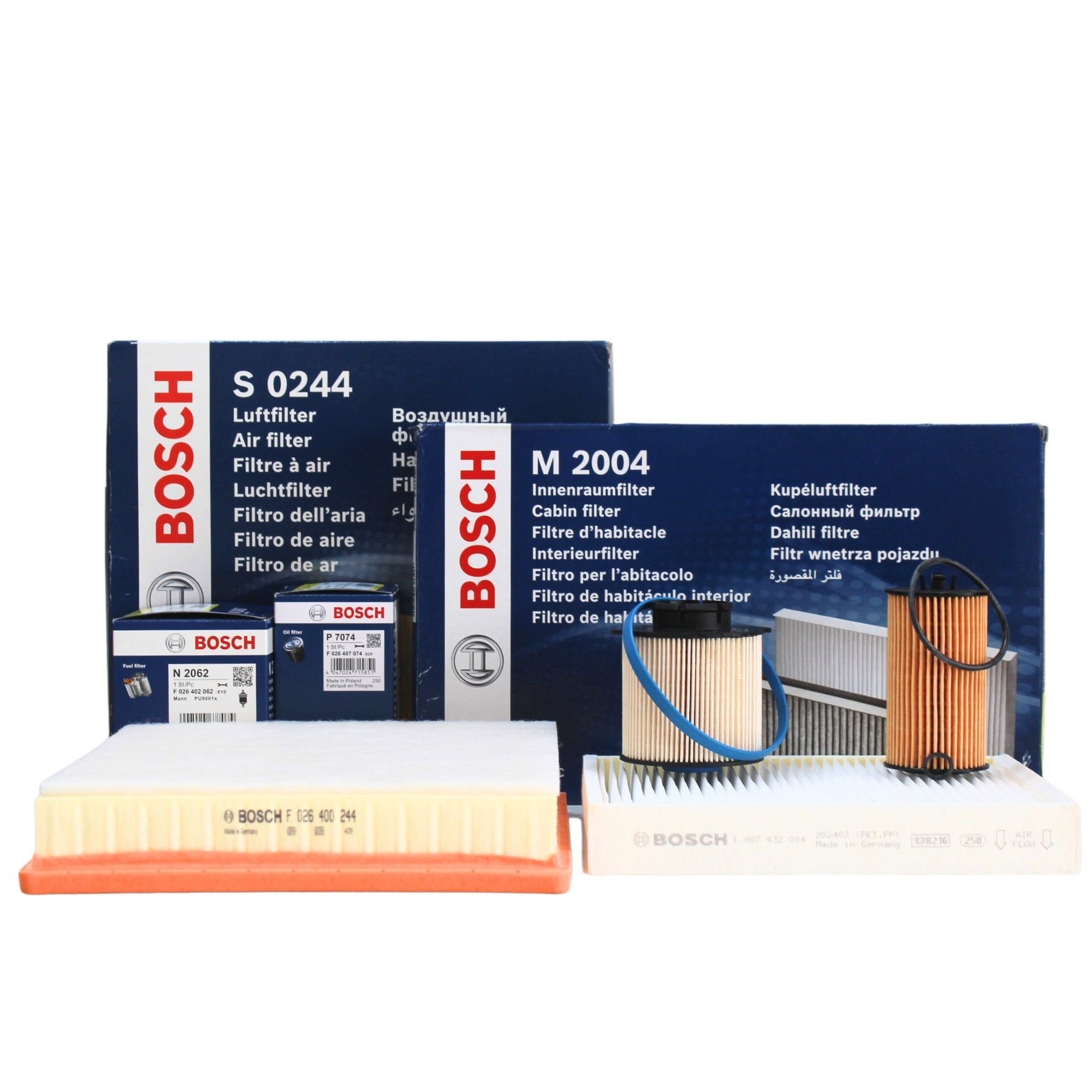 Opel Insignia A 1.6 Dizel Periyodik Bakım Seti - Bosch