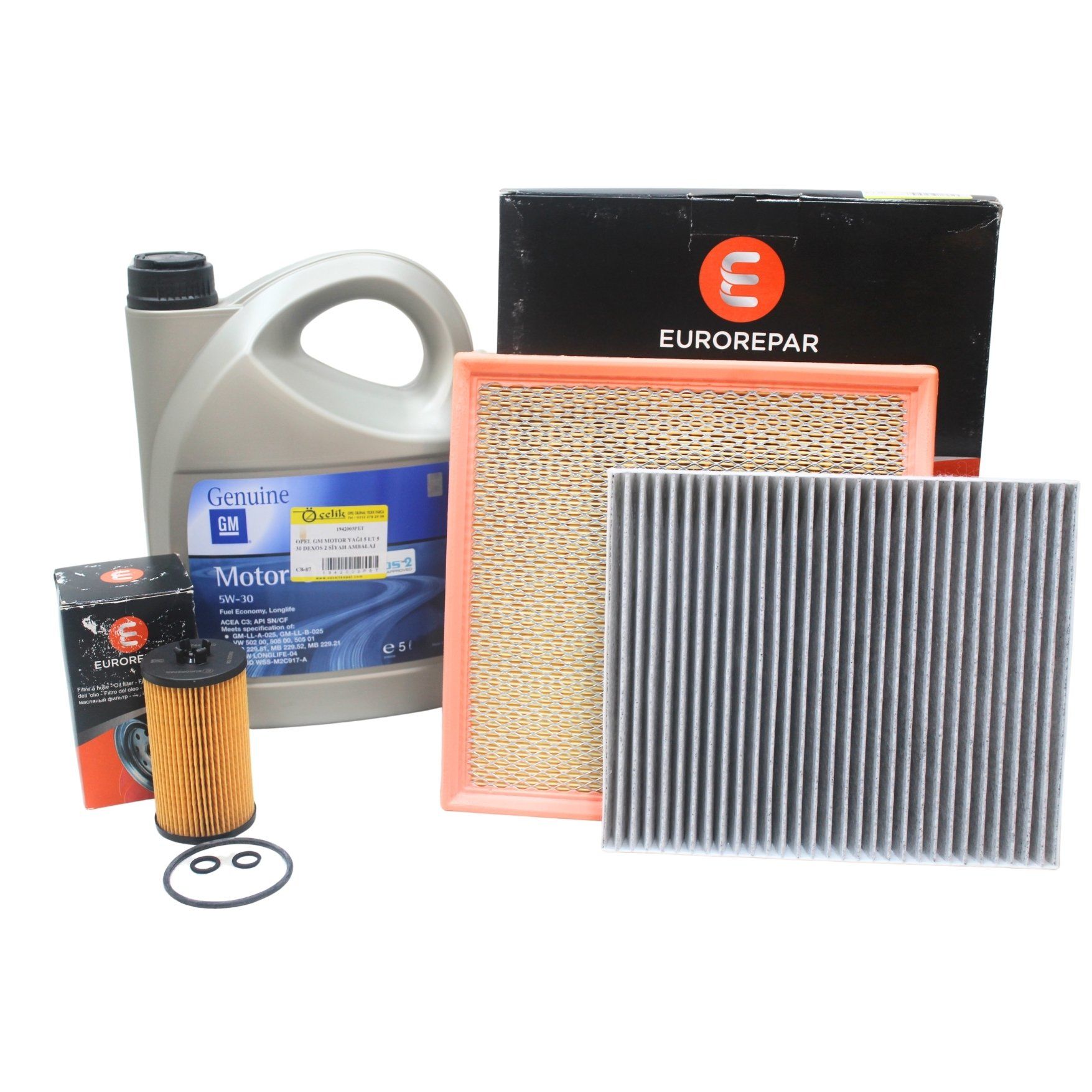 Chevrolet Cruze 1.4 Turbo Bakim Seti - Eurorepar