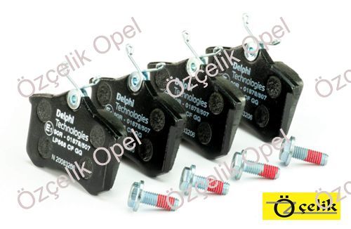 OPEL CROSSLAND X ARKA FREN BALATASI DELPHİ MARKA