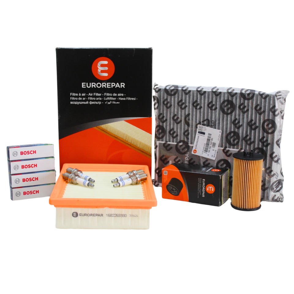 Chevrolet Aveo T300 1.4 Benzinli Periyodik Bakım Seti - Eurorepar (Bosch Bujili)