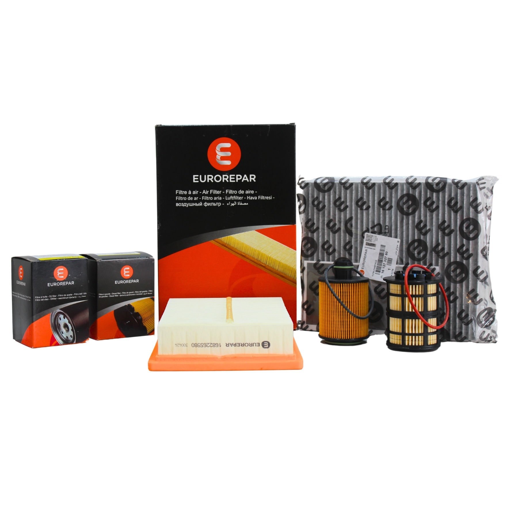 Chevrolet Aveo T300 1.3 Dizel Periyodik Bakım Seti - Eurorepar (Mazot Filtreli)