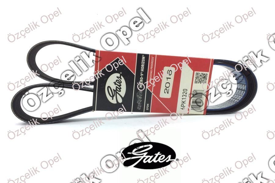 OPEL ASTRA H / CORSA C V KAYIŞI Y13DT-Z13DT (6 PK 1320) - GATES MARKA