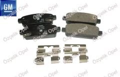 CHEVROLET CRUZE-AVEO-TRAX / OPEL ASTRA J - ARKA FREN BALATASI / A13DTE-A14NET-A16XER - GM MARKA