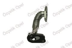 OPEL CORSA C - CORSA D - MERİVA A TURBO GERİ DÖNÜŞ BORUSU Z13 - OPEL GM MARKA