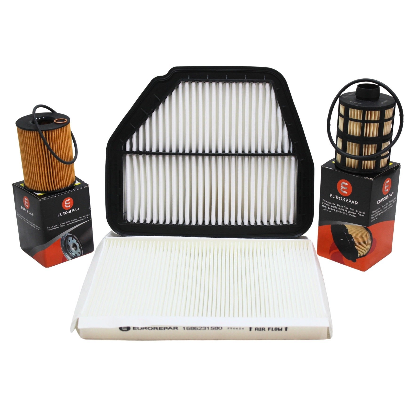 Chevrolet Captiva C100 2.0 Dizel Periyodik Bakım Seti (Mazot Filtreli) - Eurorepar