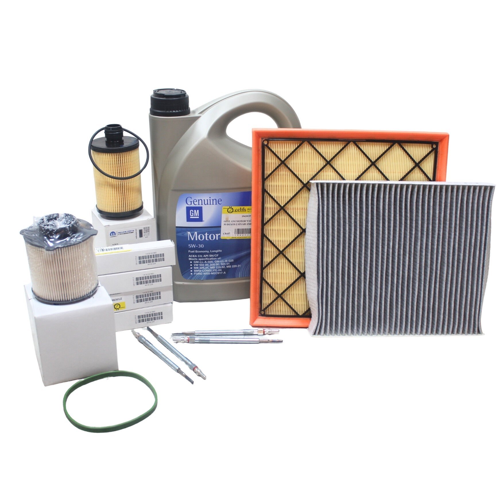 CHEVROLET CRUZE 2.0 DİZEL BAKIM SETİ - ORİJİNAL