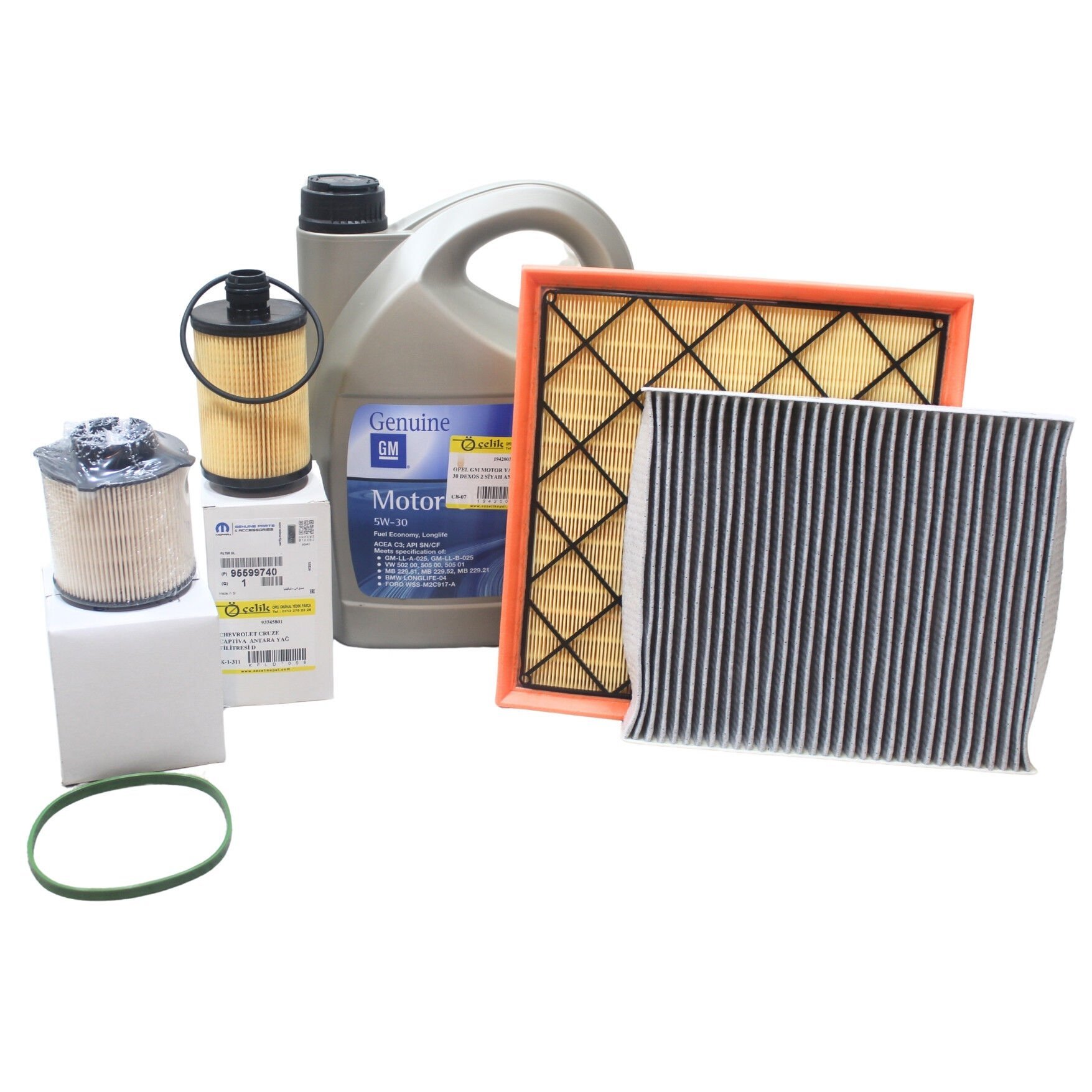 CHEVROLET CRUZE 2.0 DİZEL BAKIM SETİ - ORİJİNAL