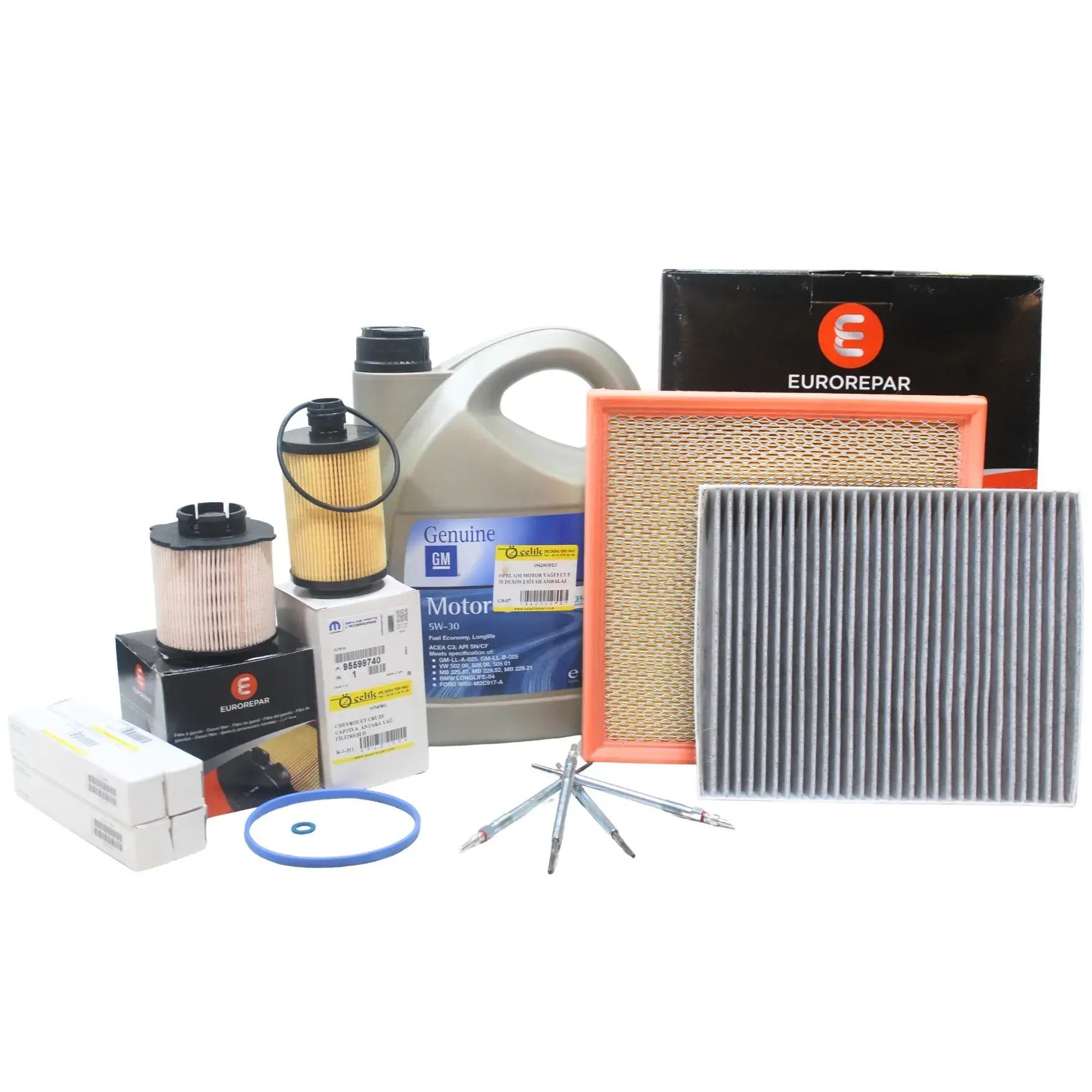 Chevrolet Cruze 2.0 Dizel Bakım Seti - EUROREPAR