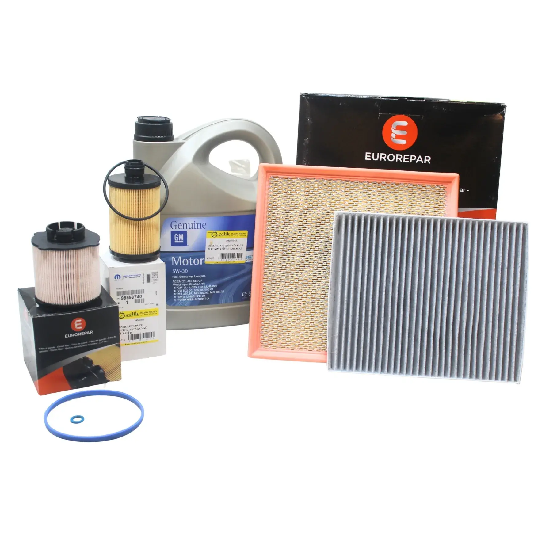 Chevrolet Cruze 2.0 Dizel Bakım Seti - EUROREPAR