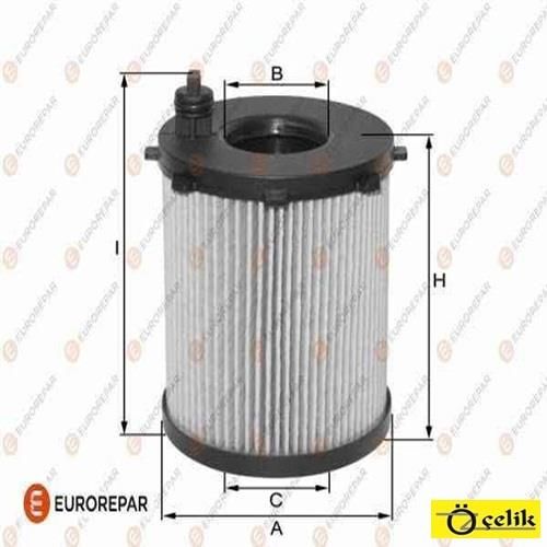 CITROEN C2 1.4/1.6 DİZEL YAĞ FİLTRESİ EUROREPAR
