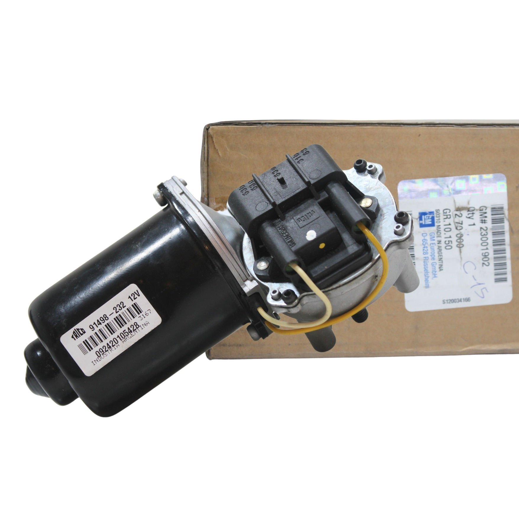 OPEL ASTRA F ÖN CAM SİLECEK MOTORU - GM ORJİNAL 1270000 - 23001902