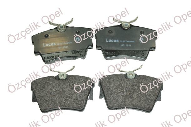 Opel Vivaro Arka Fren Balatası - Opel Gm Marka