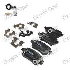 OPEL ASTRA H - COMBO C ARKA BALATA DİSK BALATA - TRW MARKA