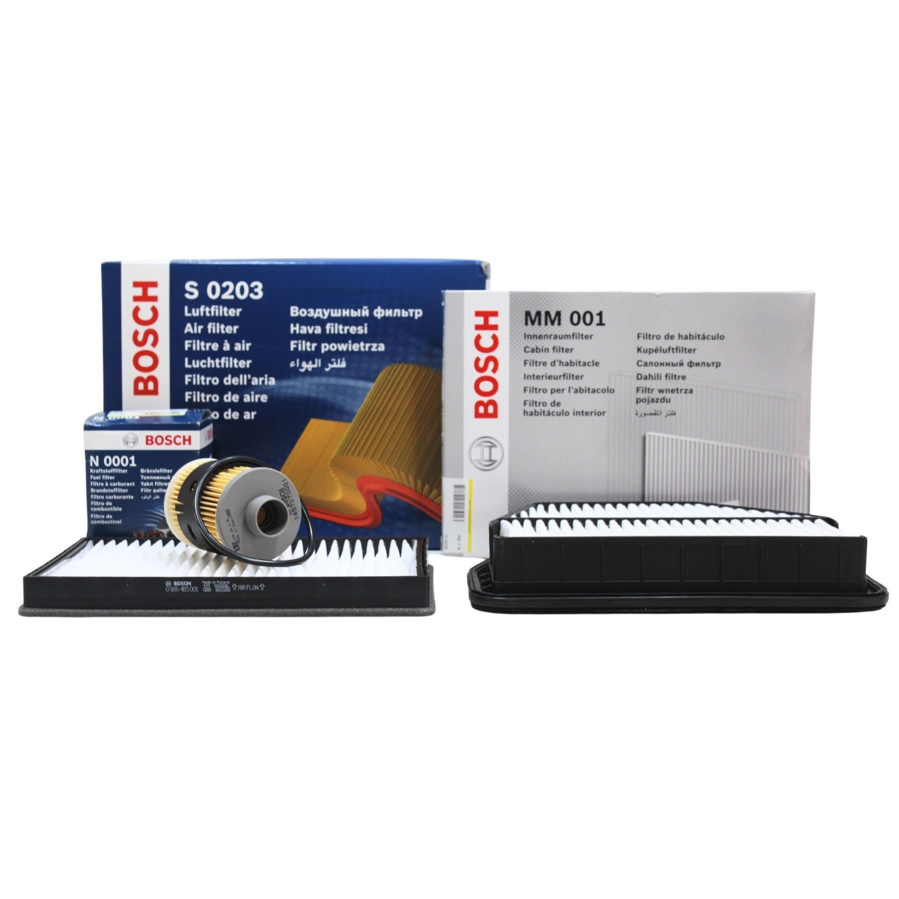 Chevrolet Captiva C100 2.0 Dizel Periyodik Bakım Seti - Bosch