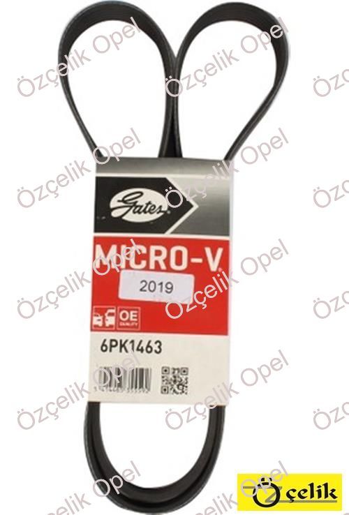 OPEL CORSA D / MERİVA B V KAYISI Z1,3DTJ 6 PK 1330 - GATES MARKA - 6PK1328 - 1340023 - 55582037 - 55570508