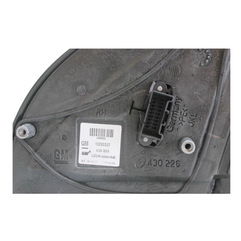 Opel Astra H Sağ Ayna Gövdesi (Elektrikli) - Gm Orijinal 13253337