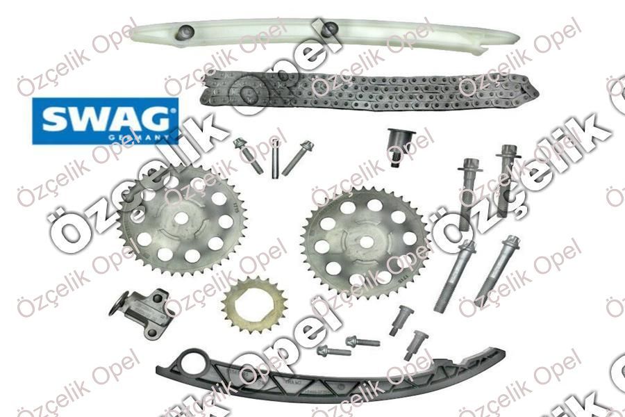 OPEL ASTRA G 1.4 TWINPORT TRİGER ZİNCİR SETİ (SWAG) - SWAG MARKA