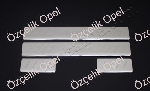 OPEL ASTRA J KAPI EŞİĞİ 4 PARÇA PASLANMAZ ÇELİK - OMSA MARKA
