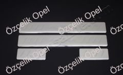 OPEL ASTRA J KAPI EŞİĞİ 4 PARÇA PASLANMAZ ÇELİK - OMSA MARKA