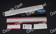 OPEL ASTRA J KAPI EŞİĞİ 4 PARÇA PASLANMAZ ÇELİK - OMSA MARKA