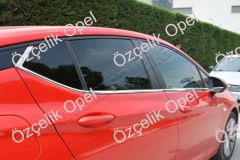 OPEL ASTRA K CAM ÇERÇEVESİ ALT ÇITALARI 8 PARÇA PASLANMAZ