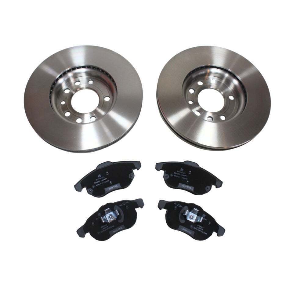 Opel Vectra C Ön Fren Disk ve Balata Takımı - Orijinal 93176121 - 95526645