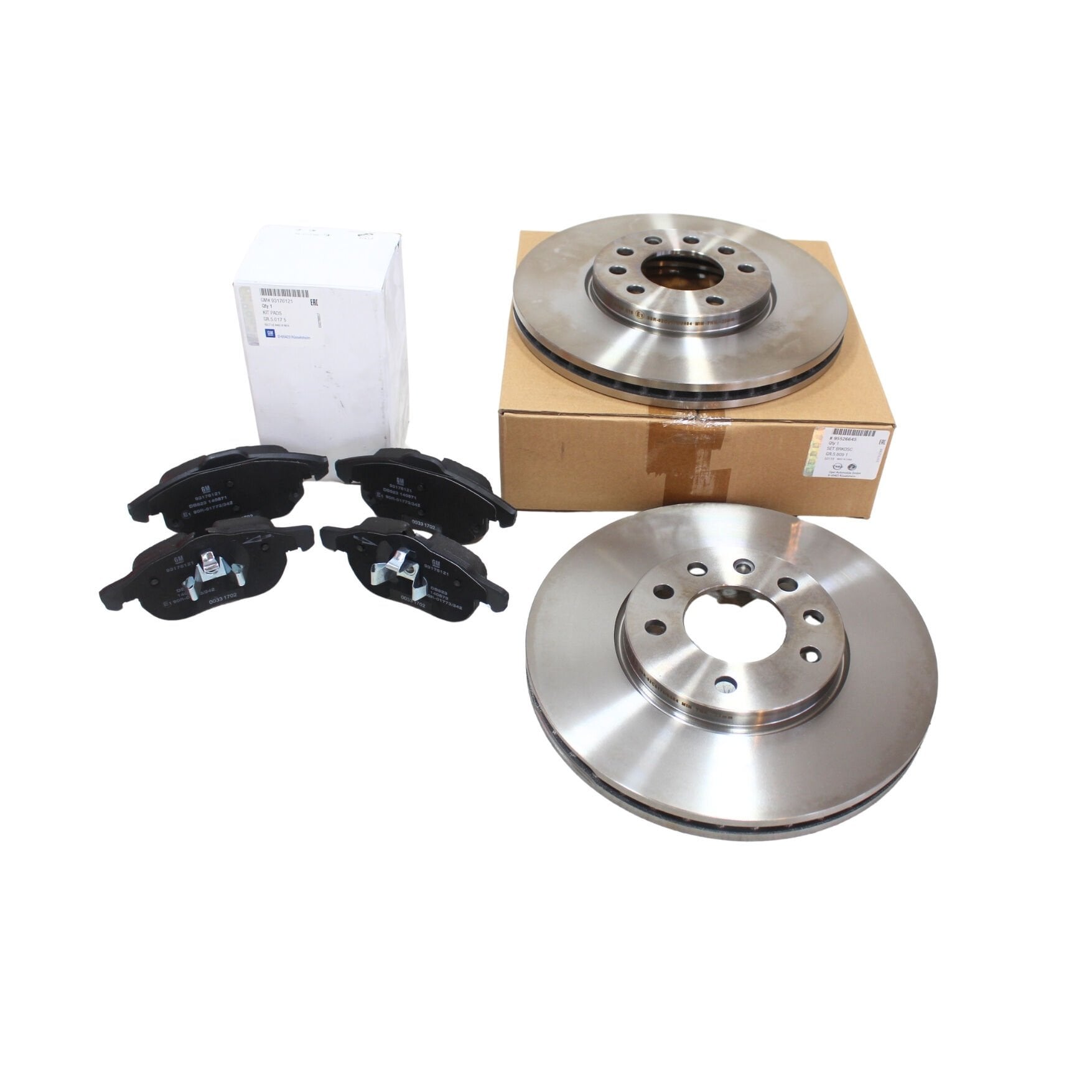 Opel Vectra C Ön Fren Disk ve Balata Takımı - Orijinal 93176121 - 95526645
