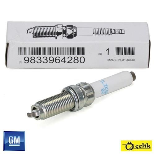 PEUGEOT PARTNER 1.2 BENZİNLİ ATEŞLEME BUJİSİ GM ORJİNAL 3553466 - 9833964280