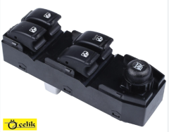 CHEVROLET LACETTİ SOL ÖN CAM AÇMA DÜĞMESİ ( 4 LÜ ) - QS MARKA