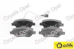OPEL CORSA D / ADAM ÖN FREN BALATASI - HIQ MARKA 1605226 - 1605153 - 1605258
