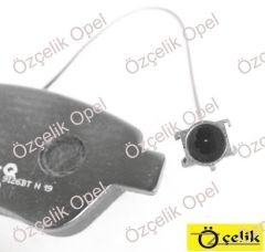 OPEL CORSA D / ADAM ÖN FREN BALATASI - HIQ MARKA 1605226 - 1605153 - 1605258