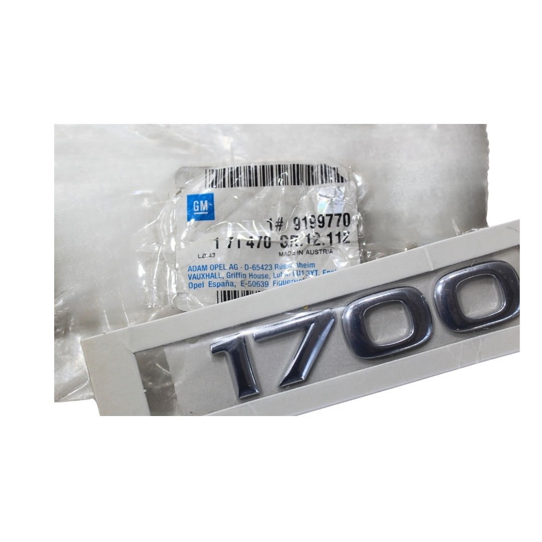Opel Corsa C ` 1700 ` Yazısı - Orijinal 9199770