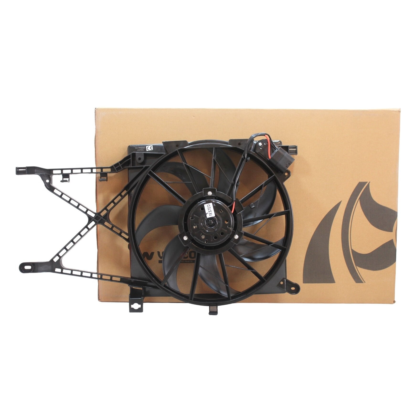 Opel Zafira A 1.6 Benzinli Fan Motoru + Davlumbaz (Rezistanslı) - Wisco 2113068-00 - 13128687