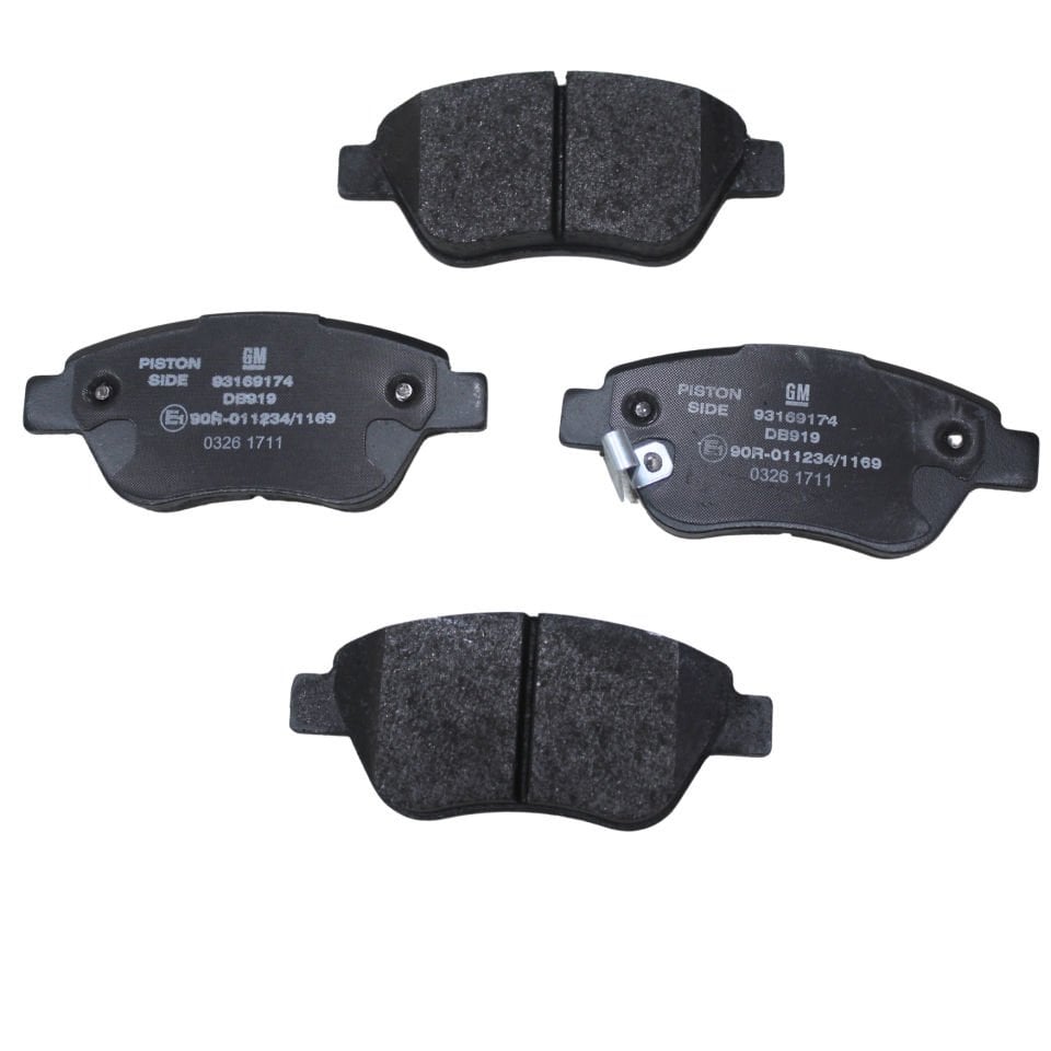 Opel Corsa D 1.0 Benzinli Ön Fren Balatası Küçük Tip - GM Orijinal 93169174