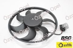 OPEL ASTRA H / ZAFİRA B SU FAN MOTORU Z14XEP Z16XEP A16XER Z16XER - BSG MARKA 1341386 - 13205947