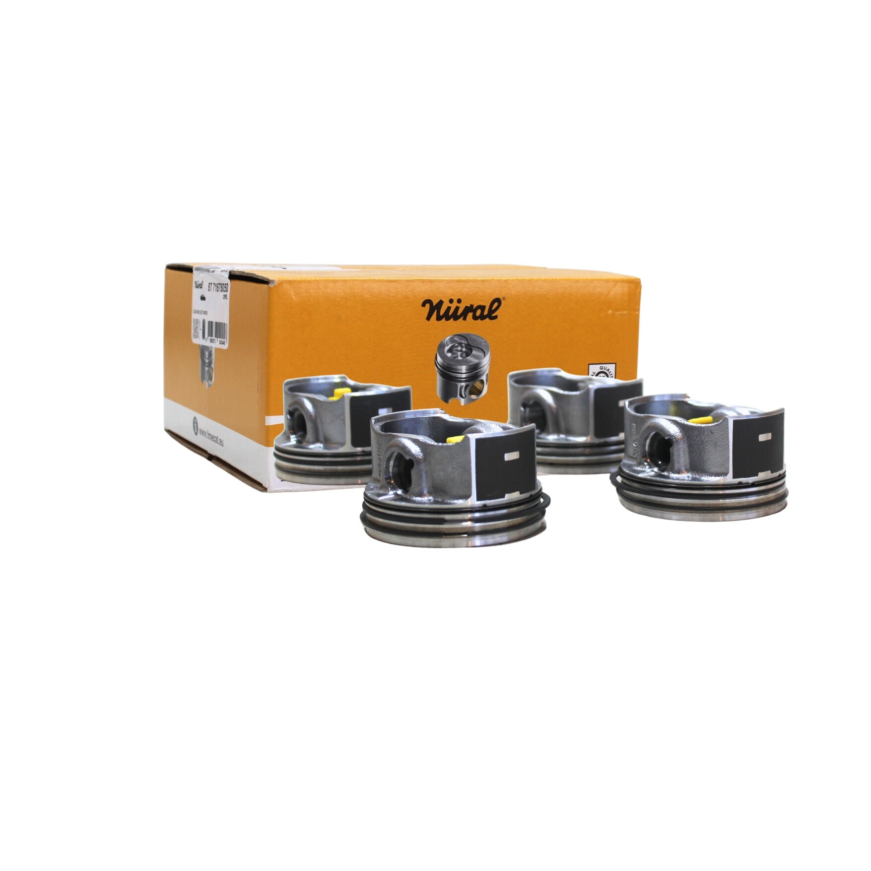 Opel Insıgnıa A 1.4 Benzinli Piston+Sekman (0.50) 72.50 MM (4 Adet 1 Takım Fiyatı) - GOETZE 8773461050