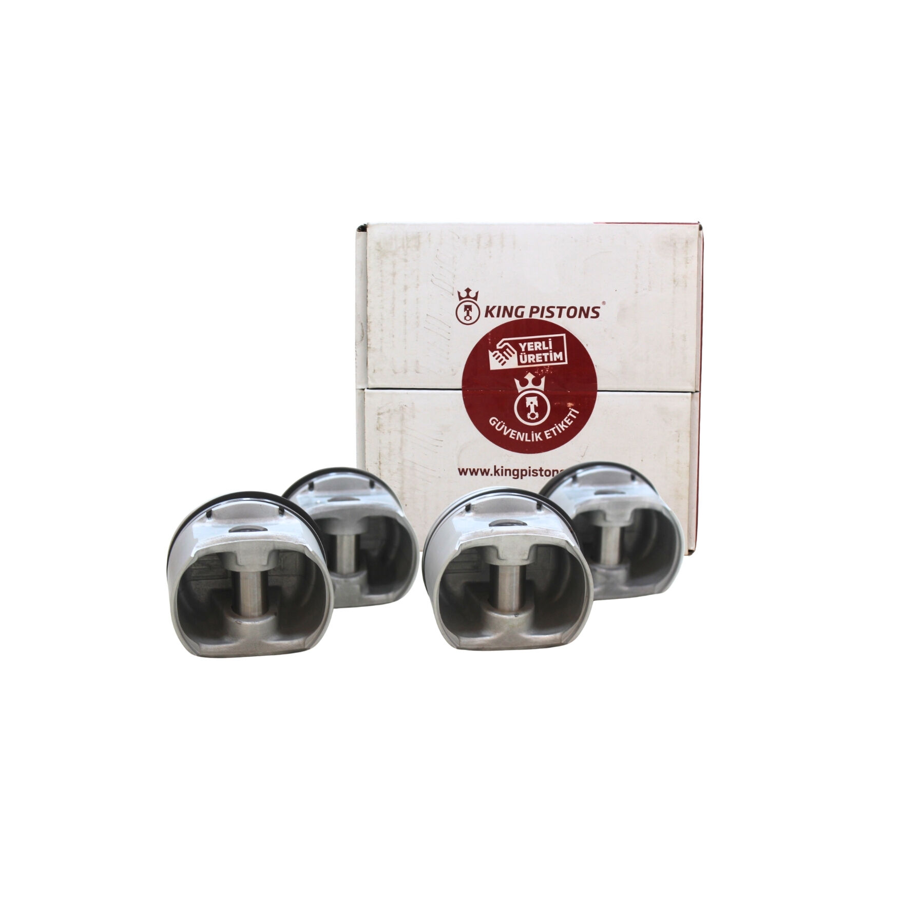 Opel 1.4 Benzinli Piston+Sekman (STD) 77.6MM (4 Adet 1 Takım Fiyatı) - KİNG