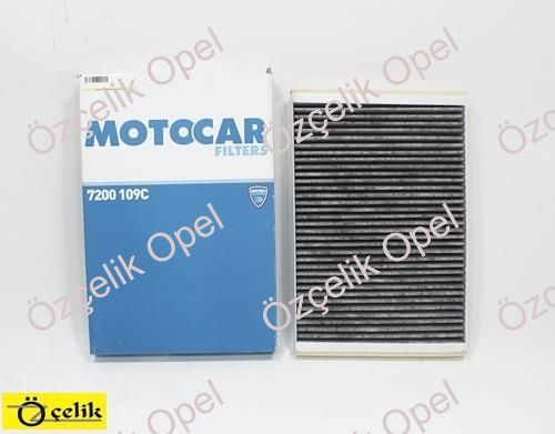 OPEL ASTRA H POLEN FİLİTRESİ CARBONLU - MOTOCAR MARKA 6808607 - 13175554