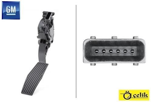OPEL İNSİGNİA A GAZ PEDALI  13237352 - 848034