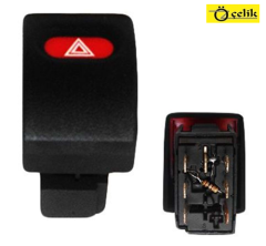 OPEL CORSA B / COMBO B DÖRTLÜ İKAZ DÜĞMESİ SWB MARKA