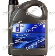 OPEL GM MOTOR YAĞI 5 LT 5/30 DEXOS 2 SİYAH AMBALAJ - GM MARKA